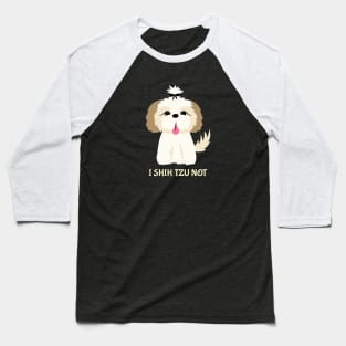 Cute Dog - I Shih Tzu Not Baseball T-Shirt